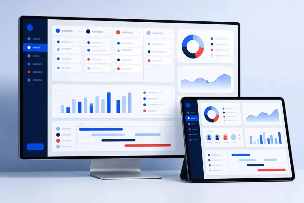 Business Operations Dashboard project preview